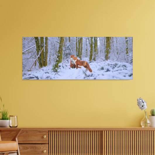 Stretched Canvas Print Leinwanddruck (Insitu (Wohnzimmer))