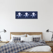 Stretched Canvas Print Leinwanddruck (Insitu (Schlafzimmer))