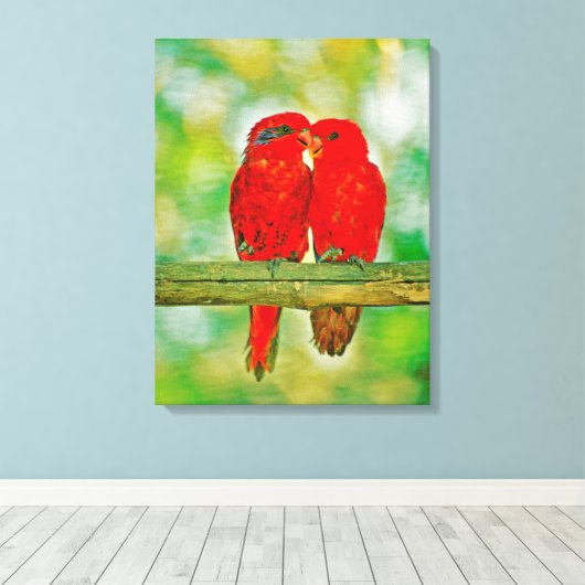 Stretched Canvas Print Leinwanddruck (Insitu (Holzboden))