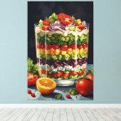 Stretched Canvas Print Leinwanddruck (Insitu (Holzboden))