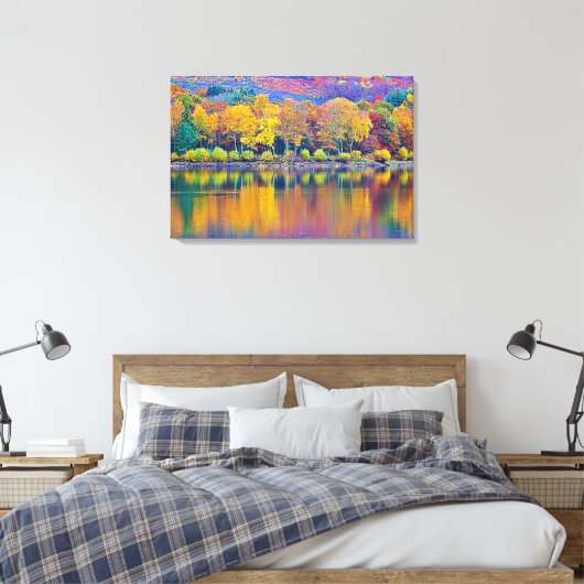 Stretched Canvas Print Leinwanddruck (Insitu (Schlafzimmer))