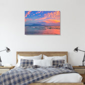 Stretched Canvas Print Leinwanddruck (Insitu (Schlafzimmer))
