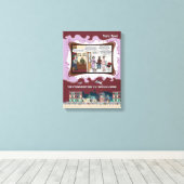 Stretched Canvas Print Leinwanddruck (Insitu (Holzboden))