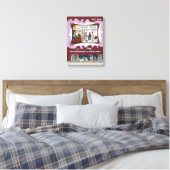 Stretched Canvas Print Leinwanddruck (Insitu (Schlafzimmer))