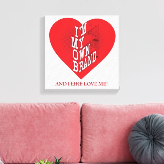 Stretched Canvas Print Leinwanddruck (Insitu (Wohnzimmer))