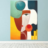 Stretched Canvas Print Leinwanddruck (Insitu (Holzboden))