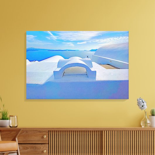 Stretched Canvas Print Leinwanddruck (Insitu (Wohnzimmer))