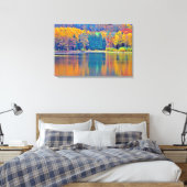 Stretched Canvas Print Leinwanddruck (Insitu (Schlafzimmer))