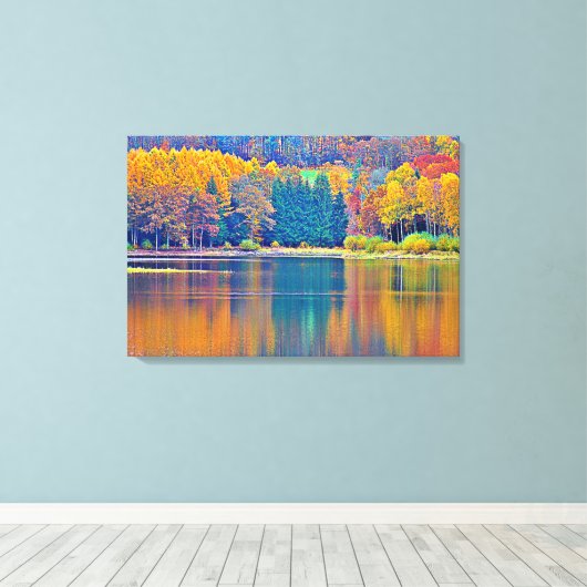 Stretched Canvas Print Leinwanddruck (Insitu (Holzboden))