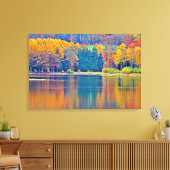 Stretched Canvas Print Leinwanddruck (Insitu (Wohnzimmer))