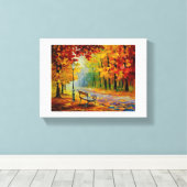 Stretched Canvas Print Leinwanddruck (Insitu (Holzboden))