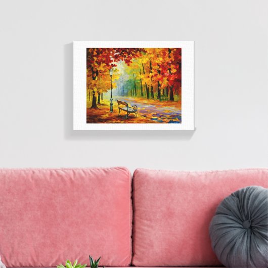 Stretched Canvas Print Leinwanddruck (Insitu (Wohnzimmer))