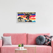 Stretched Canvas Print Leinwanddruck (Insitu (Wohnzimmer))