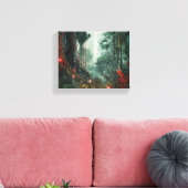Stretched Canvas Print Leinwanddruck (Insitu (Wohnzimmer))
