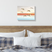 Stretched Canvas Print Leinwanddruck (Insitu (Schlafzimmer))