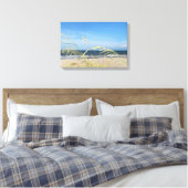 Stretched Canvas Print Leinwanddruck (Insitu (Schlafzimmer))