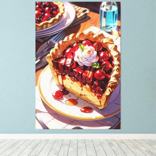 Stretched Canvas Print Leinwanddruck (Insitu (Holzboden))