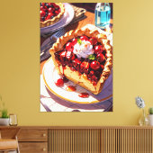 Stretched Canvas Print Leinwanddruck (Insitu (Wohnzimmer))