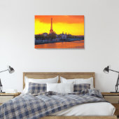 Stretched Canvas Print Leinwanddruck (Insitu (Schlafzimmer))