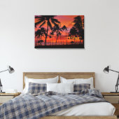 Stretched Canvas Print Leinwanddruck (Insitu (Schlafzimmer))
