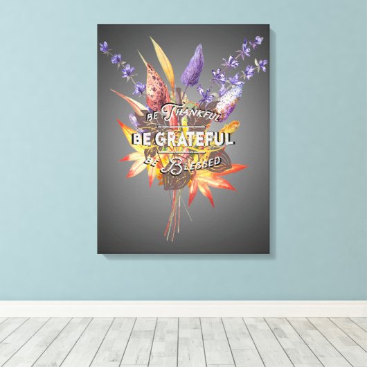 Stretched Canvas Print Leinwanddruck (Insitu (Holzboden))