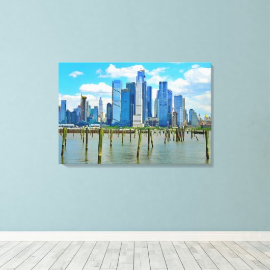 Stretched Canvas Print Leinwanddruck (Insitu (Holzboden))
