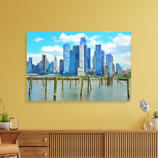 Stretched Canvas Print Leinwanddruck (Insitu (Wohnzimmer))