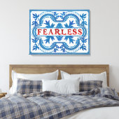 Stretched Canvas Print Leinwanddruck (Insitu (Schlafzimmer))