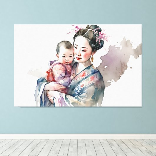 Stretched Canvas Print Leinwanddruck (Insitu (Holzboden))