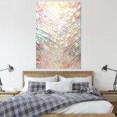 Stretched Canvas Print Leinwanddruck (Insitu (Schlafzimmer))