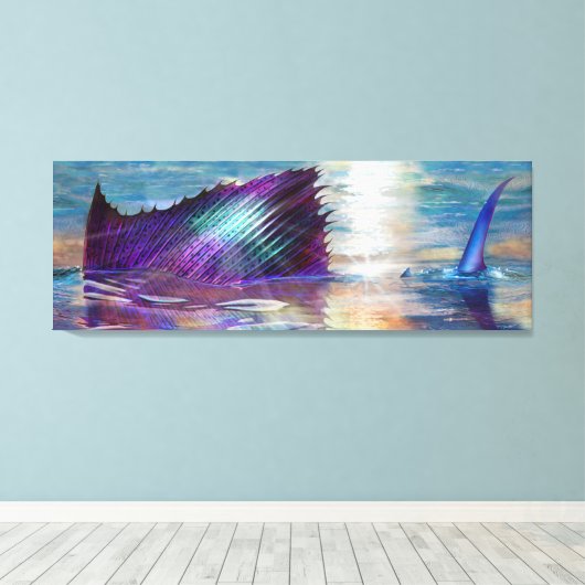 Stretched Canvas Print Leinwanddruck (Insitu (Holzboden))