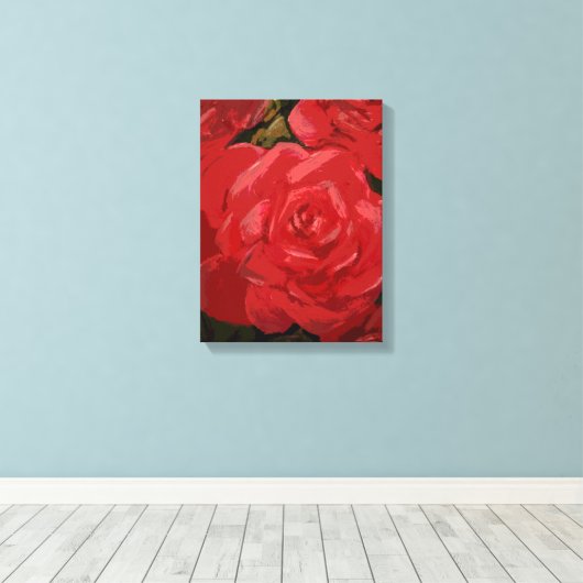 Stretched Canvas Print Leinwanddruck (Insitu (Holzboden))