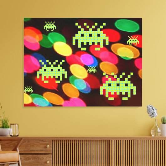 Stretched Canvas Print Leinwanddruck (Insitu (Wohnzimmer))