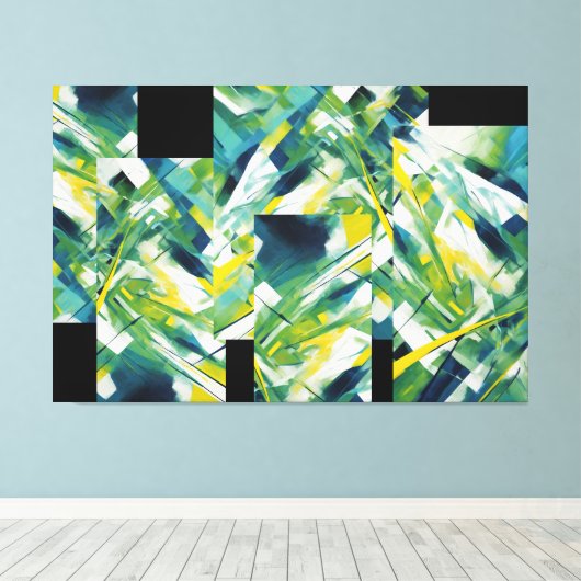 Stretched Canvas Print Leinwanddruck (Insitu (Holzboden))