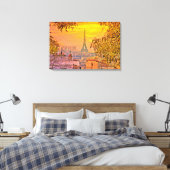 Stretched Canvas Print Leinwanddruck (Insitu (Schlafzimmer))