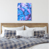 Stretched Canvas Print Leinwanddruck (Insitu (Schlafzimmer))