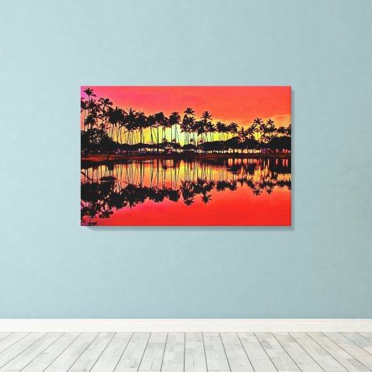 Stretched Canvas Print Leinwanddruck (Insitu (Holzboden))