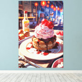 Stretched Canvas Print Leinwanddruck (Insitu (Holzboden))