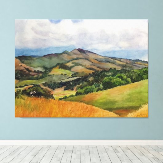 Stretched Canvas Print Leinwanddruck (Insitu (Holzboden))