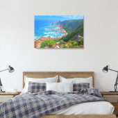 Stretched Canvas Print Leinwanddruck (Insitu (Schlafzimmer))