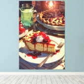 Stretched Canvas Print Leinwanddruck (Insitu (Holzboden))