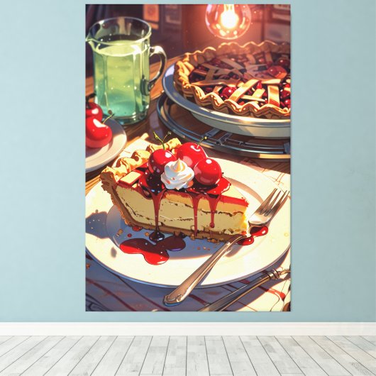 Stretched Canvas Print Leinwanddruck (Insitu (Holzboden))