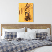 Stretched Canvas Print Leinwanddruck (Insitu (Schlafzimmer))