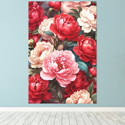 Stretched Canvas Print Leinwanddruck (Insitu (Holzboden))