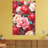 Stretched Canvas Print Leinwanddruck (Insitu (Wohnzimmer))