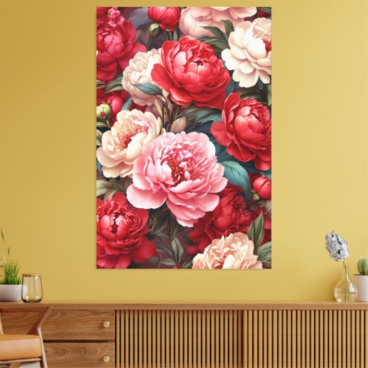 Stretched Canvas Print Leinwanddruck (Insitu (Wohnzimmer))