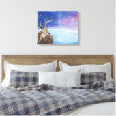 Stretched Canvas Print Leinwanddruck (Insitu (Schlafzimmer))