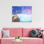 Stretched Canvas Print Leinwanddruck (Insitu (Wohnzimmer))