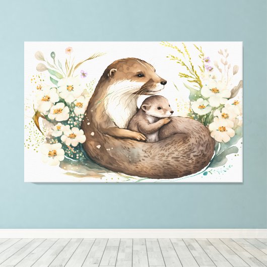 Stretched Canvas Print Leinwanddruck (Insitu (Holzboden))