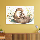 Stretched Canvas Print Leinwanddruck (Insitu (Wohnzimmer))
